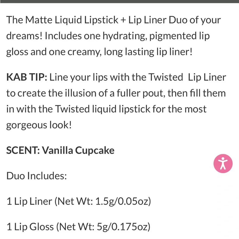 KAB lip duo